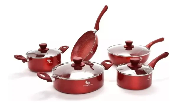 Batería de Ollas Schaffhausen 9 Piezas
